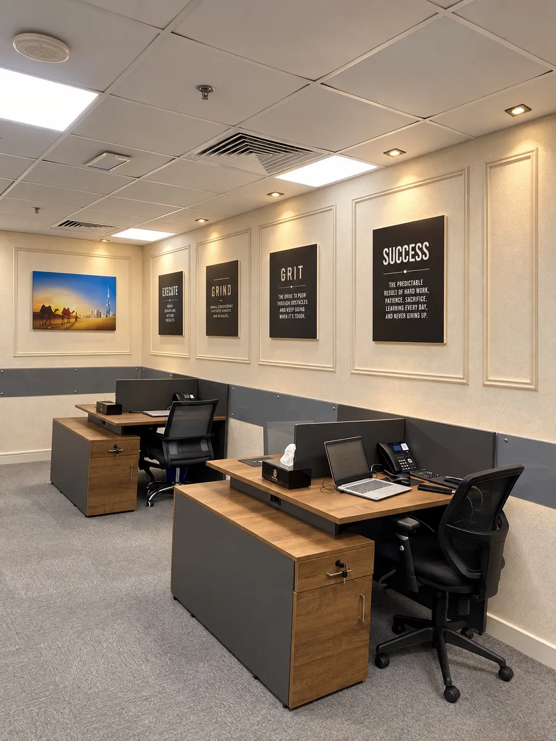 Luxury executive boardroom in Dubai